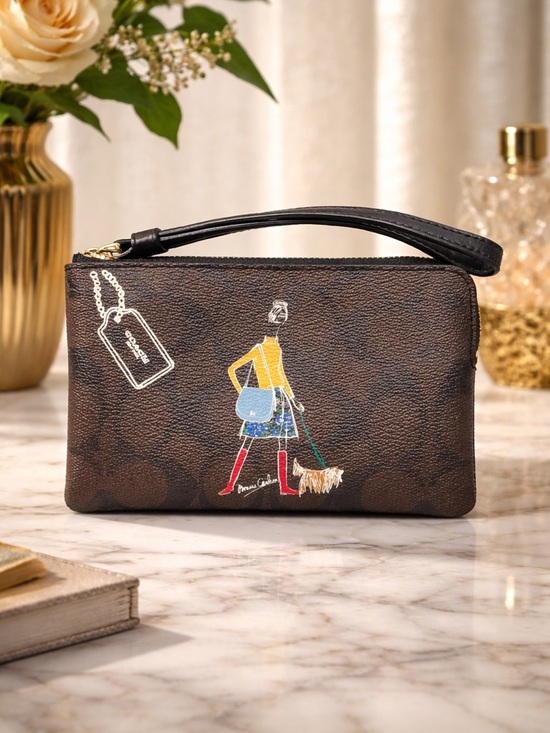 Coach Handbags - Coach Bonnie Cashin Limited Edition Wristlet Vintage Inspired Designer Pouch